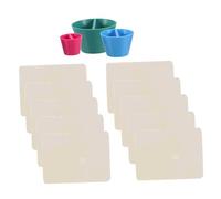 Gadpiparty Pottery Rim Shaping Tool Ergonomic Cone Shaper with Cloth for Precise Ceramic Edge Repair Compatible with Various Clays for Beginners and Artists