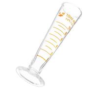 Gadpiparty Professional Lab Graduated Measuring Cup Spout, Glass Measuring Cylinder, Glass Mugs, Large Scale, Design for Kitchen and Laboratory Liquids