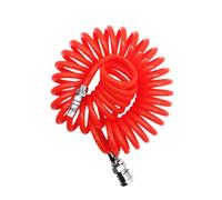 Gadpiparty PU Spring Flexible Air Hose with Joint Polyurethane Tube Highly Resistant to Twisting Crushing Abrasion and Weathering for Air Compressors and Pneumatic Pumps