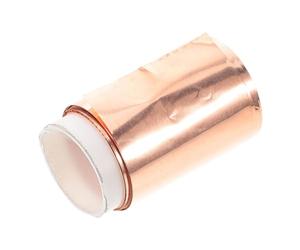 Gadpiparty Pure Copper Sheet Roll Smooth Oxidation-free Surface, Thin Red Copper Strip for DIY Electrical Projects and Sensor Module Wiring, Excellent Solderability and Space-saving Design