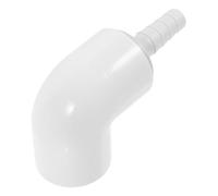 Gadpiparty PVC Hydroponic Water Connector Adapter for Garden Irrigation System Elbow Inlet Fittings Reusable PVC Joint for Water Supply in Planting and Farming