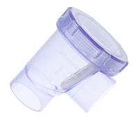 Gadpiparty PVC Transparent Backflow Check Valve for Kitchen Water Pipes Easy Install Inline One Way Non Return Valve Single Direction Flow Plumbing Fitting Tool Assembly
