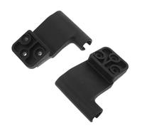 Gadpiparty Recliner Footrest Glide Block Kit 2pcs with Screw Holes, Plastic Slider Replacement Parts for Gaming and Office Chairs, Footrest Track Clips for Lounge and Sofa Furniture