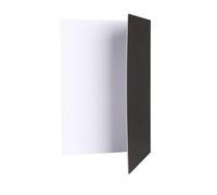 Gadpiparty Reflector Card Backdrop Board Thickened Cardboard Foldable Photography Backdrop Emphasis on Contours Stand Freely Black White