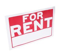 Gadpiparty Rent Sign Sticker Vinyl Rental Price Contact Info Display Decal for Apartment House Car Wall Smooth Surfaces Easy Application