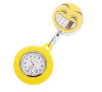 Gadpiparty Retractable Nurse Fob Watch Cartoon Design with Secure Safety Clip Durable Movement Easy to Read Arabic Numerals for Nurses and Students