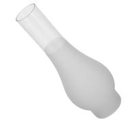 Gadpiparty Retro Small Oil Lamp Chimney Frosted Glass Kerosene Lamp Shade Vintage Replacement Cover for Classic Antique Oil Lanterns Smooth Surface Easy to Install Warm Lighting