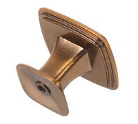 Gadpiparty Retro Zinc Alloy Drawer Pull Knob for Cabinet Single-Hole Vintage Handle for Kitchen Dresser Wardrobe European Style Furniture Hardware with Finish Classic and Modern Decor