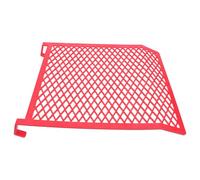 Gadpiparty Reusable Red Plastic Paint Roller Grid Liner 12.4x10.2in with Smooth Flow Design for Paint Tray and Latex Filter Mesh for Home Improvement and DIY Supplies