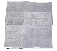 Gadpiparty Reusable Water Writing Cloth Calligraphy Practice for Beginners Chinese Brush Tracing Mat with Realistic Xuan Paper Texture Improved Brush Control No Ink Needed Tracing Pad