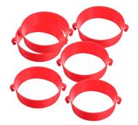 Gadpiparty Road Caution Cone Connector Kit 6pcs Plastic Safety Chain Connector for Link for Barrier Construction and Parking