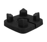 Gadpiparty Rubber Anti Vibration Pad for Blender and Appliances, Noise Reduction and Non Slip Mat, Sturdy Black Rubber Shock Absorbing Mat for Kitchen and Commercial Counter Use,