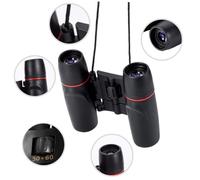 Gadpiparty Science Experiment Toy 30x60 Mini Night Telescope Portable Outdoor Binoculars Boys Black