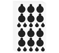 Gadpiparty Self-Adhesive Blackout Stickers for and Router Privacy, 10.5 X 6.4 CM LED Light Shades, 10pcs Electronic Dimming Covers for Home and Office Use