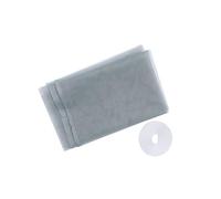 Gadpiparty Self-Adhesive Grey Window Screen Mesh DIY Mosquito Net Invisible Dustproof Film for Window Protection 1.5x2m, Easy Cut and Install for Home Use