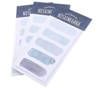 Gadpiparty Self Adhesive Watercolor Mood Memo Pads 3pcs Tearable Notes for Students and Office Use, Multipurpose Portable Adhesive Notes for Study and Work