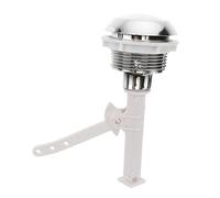 Gadpiparty Separated Flush Toilet Water Tank Push Button Rods Replacement Compatible with Cistern Lid and Easy to Install for Home and Hotel Bathroom Repair