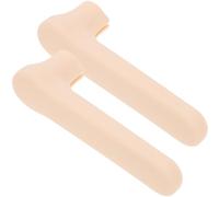 Gadpiparty Silicone Door Handle Covers Comfortable Beige Material Anti-Collision Protective Gloves 2pcs Suitable for the Aged for Door Knobs