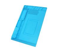 Gadpiparty Silicone Heat-Resistant Small Parts Work Mat Magnetic Repair Pad Portable Electronics Maintenance Station for Phone and Digital Device Repair