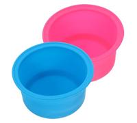 Gadpiparty Silicone Wax Melting Bowl Replacement Insert 2pcs Non-stick Wax Heater Inner Pot for Hair Removal Waxing Salon Home Use