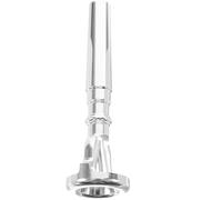 Gadpiparty Silver Plated Brass Trumpet Practice Device for Beginners and Professionals, Easy to Use and Solid Trumpet Lip Training Tool for Effective Learning and Teaching