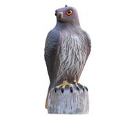 Gadpiparty Simulation Eagle Figurine Bird Adornment for Garden and Home, Realistic Plastic Eagle Shape Creative Elegant Style, Steady Standing Decorative Outdoor Statue
