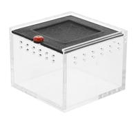 Gadpiparty Small Breeding Boxes and Pet Spider Storage Holders with All-Round Ventilation Design 8.50X8.40X6.50Cm Terrarium for Displaying and Preventing Escape