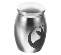 Gadpiparty Small Stainless Steel Rabbit Urn for Pet Ashes Mini Keepsake Cremation Memorial Box with Secure Lid and Smooth Surface for Storing Loved Ones Ashes Suitable for Dogs and Small Pets
