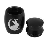 Gadpiparty Small Urns for Ashes Stainless Steel Bunny Shape Keepsake Urn Holds Small Amount of Pets Ashes Convenient to Carry Silver Memorial for Dogs