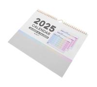 Gadpiparty Small Wall Calendar Clear Printed Monthly Planner European Style Multifunctional Hanging Calendar for Office Decoration and Gift Giving