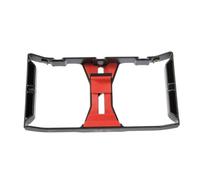 Gadpiparty Smartphone Filmmaking Rig Case for Filmmakers Hand Held Phone Bracket with LED Light Microphone Mount Compatible with Smartphones for Mobile Video Recording Black Red