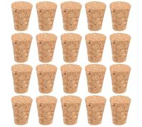 Gadpiparty Soft Cork Accessories Wooden Wine Cork Plugs with Unique Design 20pcs Versatile Use and Easy to Store for Wish Bottles and Beer Bottles for Art Crafting Projects