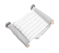 Gadpiparty Soft Hamster Bed Hanging Hammock with Jump Platform for Small Pets Sugar Gliders Parakeets and Cockatiels Breathable Warm Nest Easy to Install and Clean Space-saving Cage Accessory