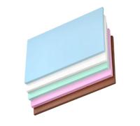 Gadpiparty Soft Rubber Carving Blocks Material 5pcs Assorted Colour for Rubber Stamps for Learning Carving and Craft Projects Random Color