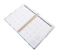 Gadpiparty Spiral Planner Notebook for Management with Coil Binding Weekly Schedule Organizer Notepad for Office and School Lined Refillable Notepad for Daily Planning and Habit Tracking