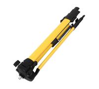 Gadpiparty Spirit Level Tripod with Gauge Holder Gradienter Support Adjustable Height Strong Steel and Nylon Construction Yellow Level Vial Suitable for Construction Sites