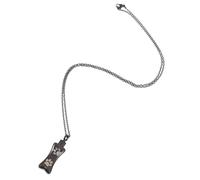 Gadpiparty Stainless Steel Dog Paw Ashes Urn Necklace Memorial Pendant for Loved Pets Cremation Keepsake Jewelry Lightweight Chain for Daily Wear