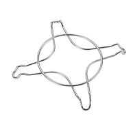 Gadpiparty Stainless Steel Wok Rack Support for Milk Pots Cookware Steaming Rack for Gas Stove Multi-functional Kitchen Stand for Home Restaurant Cooking