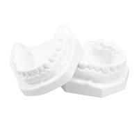 Gadpiparty Standard Teaching Model and Tooth Extraction Teaching Feature with White Corundum Material Dental Teeth Model Simple to Use for Study for School and Educational Purposes