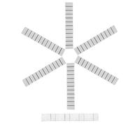 Gadpiparty Steel Car Wheel Balance Weight Blocks for 5g 7 Strips and 10g Easy Installation and Effective Balancing Suitable for Vehicle Tire Weight Replacement