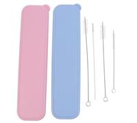 Gadpiparty Straw Accessories Portable Straw Boxes Simple Design Beautiful Color No Rough Edges for Home and Hotel Use