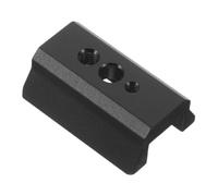 Gadpiparty Telescope Dovetail Plate 45mm Aluminum Scope Adapter Base | Includes Screws, Black Finish, Accurate Positioning and Reliable Support
