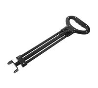 Gadpiparty Telescoping Retractable Pull Handle 19-27.6" Plastic Folding Cart Replacement for Camping Wagons and Outdoor Trolleys Large Round Rod, Suitable for Garden and Patio Use