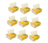 Gadpiparty Tissue Paper Extraction Paper for Hotel Use Bamboo Pulp 9 Packs Soft and Easy to Use Natural Beige Colour Suitable for Daily Life and Public Scenarios
