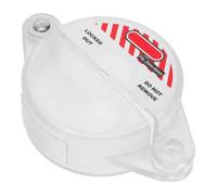 Gadpiparty Transparent Gate Valve Lock for Industrial Safety Corrosion-resistant Valve Device with Easy Operation Preventing Unauthorized Use