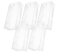 Gadpiparty Transparent PVC Industrial Wireless Remote Control Cover Transmitter Protector Sleeve Plastic Safety Case for Remote Controllers Dustproof Guard for Heavy-duty Use