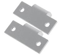 Gadpiparty Turntable Hinge Replacement Kit with Metal Brackets and Screws for Stereo Turntable Dust Cover Repair, Easy Installation and Stable Closure for Studio Use