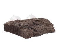 Gadpiparty Turtle Basking Platform for Aquatic Turtles with Adjustable Suction Cups Large Resin Floating Island Resting Dock and Deep Water Hideaway