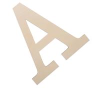 Gadpiparty Unfinished Wood Alphabet for DIY Crafts and Wall Decor Easy to Hang Natural Wood Quality for Parties and Home Decorations