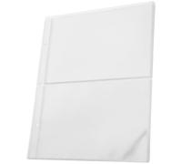 Gadpiparty Universal 3-Ring Banknote Collector Pages, 10pcs Two-Row Sheet Protectors for Paper Money Storage, Portable Currency Storage Inserts for Banknote Collection and Stamp Protection